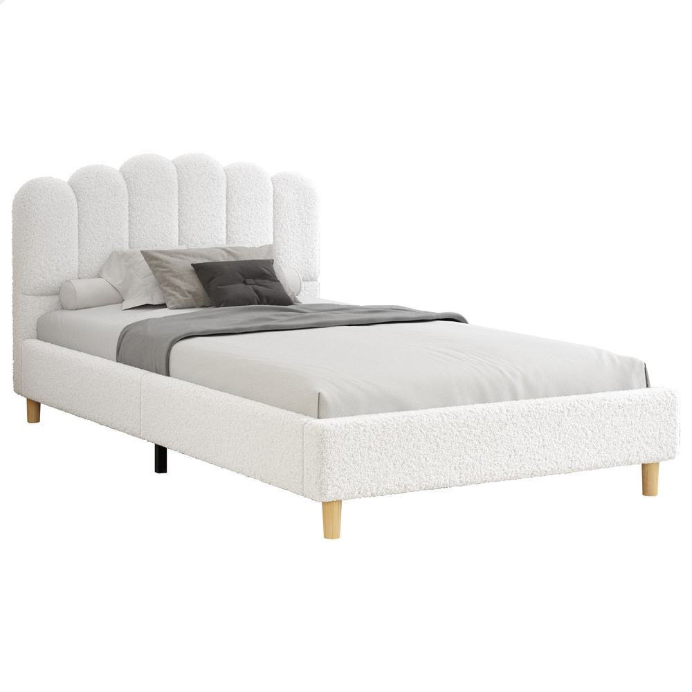 ALFORDSON Bed Frame Queen Double King Single Mattress Base Leather Fabric - Picture 113 of 245