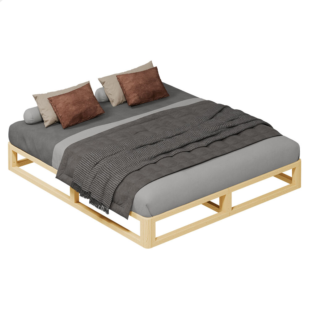 ALFORDSON Bed Frame Queen Double King Single Size Wooden Mattress Base JACOB - Picture 57 of 57