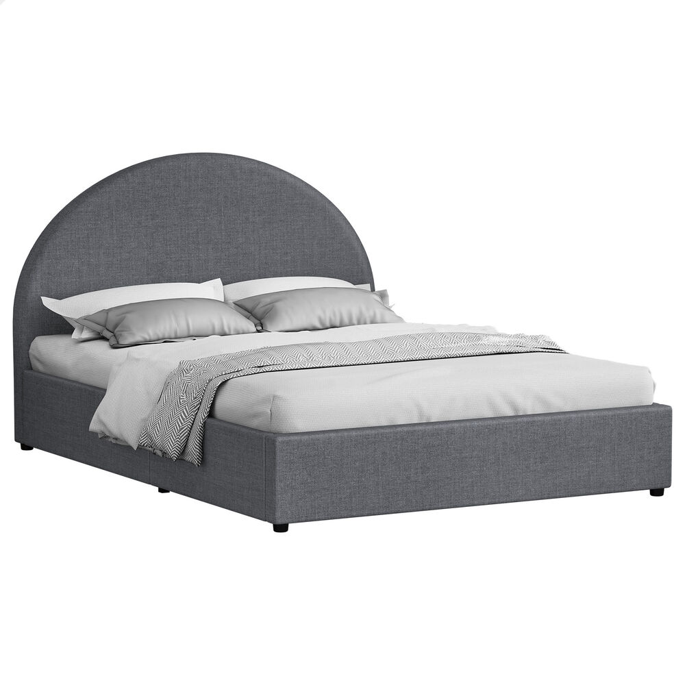 ALFORDSON Bed Frame Queen Double King Single Gas Lift-up Storage Leather Boucle - Picture 77 of 239