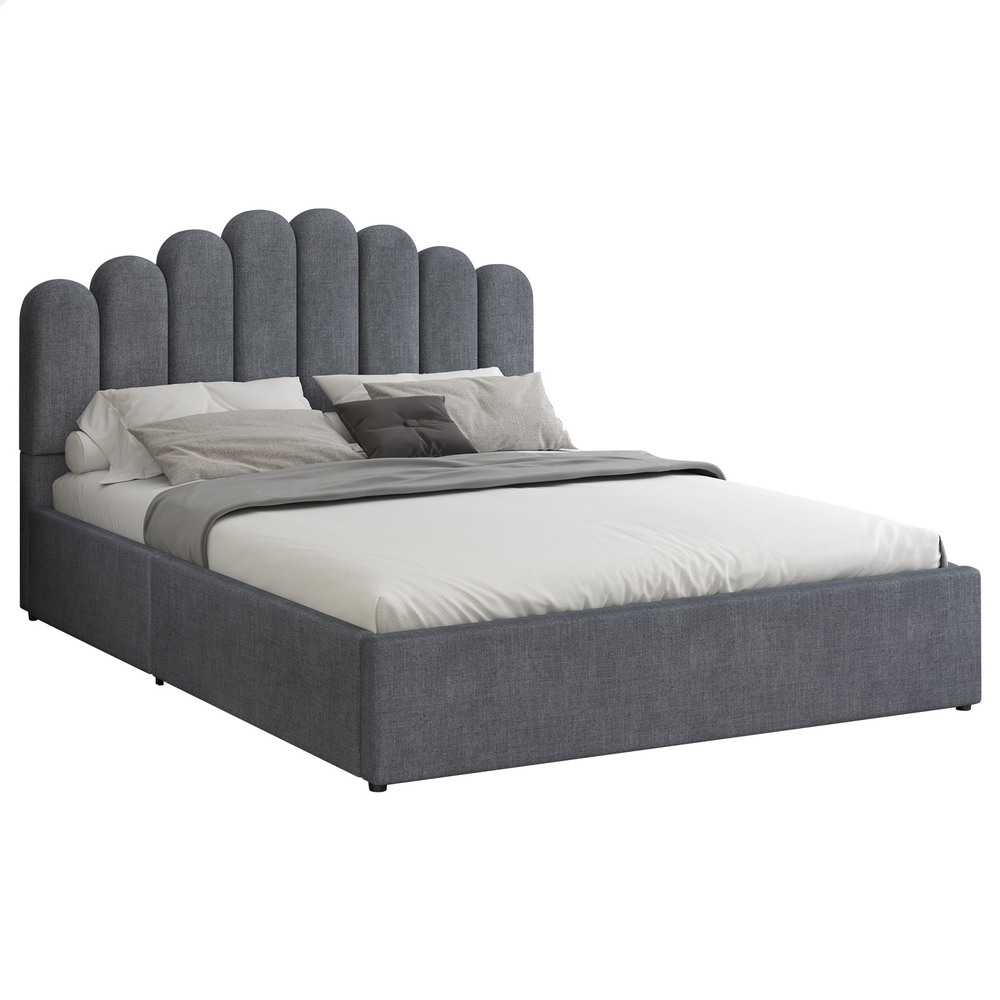 ALFORDSON Bed Frame Queen Double King Single Gas Lift Storage Leather Boucle - Picture 29 of 244