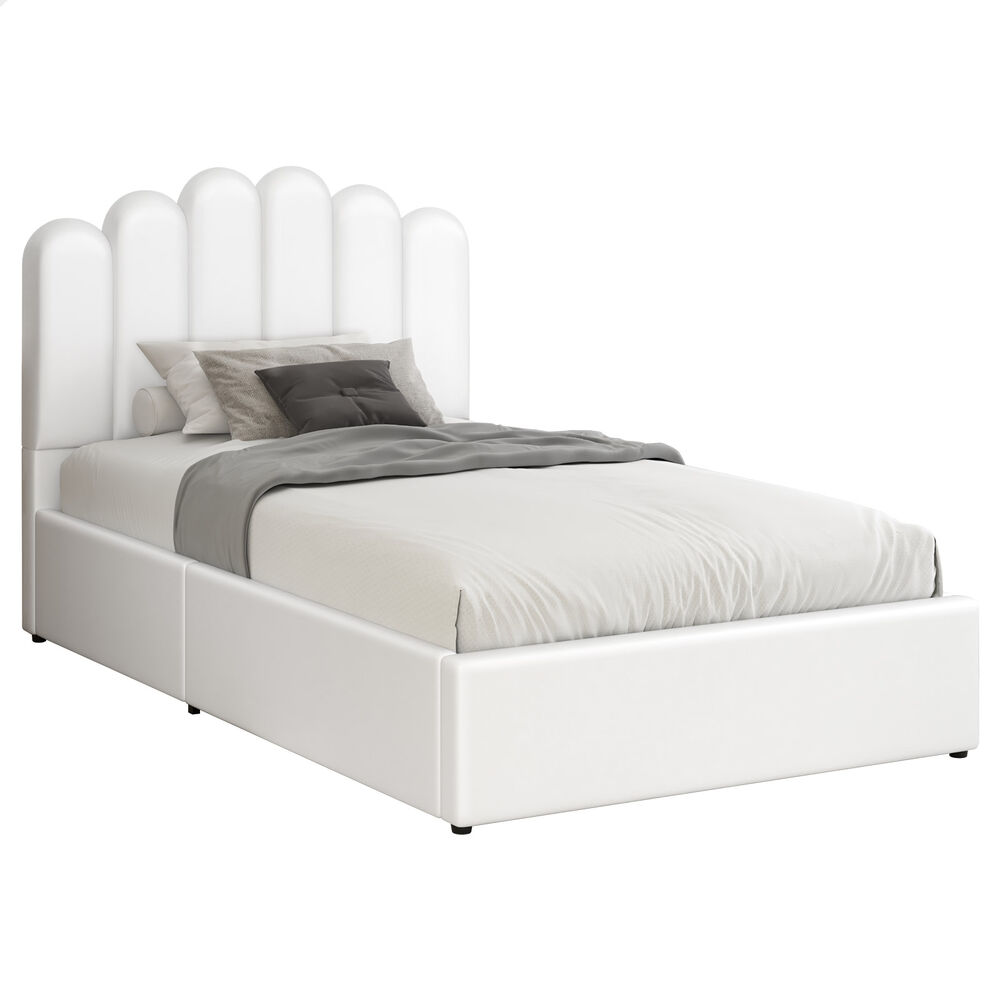 ALFORDSON Bed Frame Queen Double King Single Gas Lift Storage Leather Boucle - Picture 149 of 244
