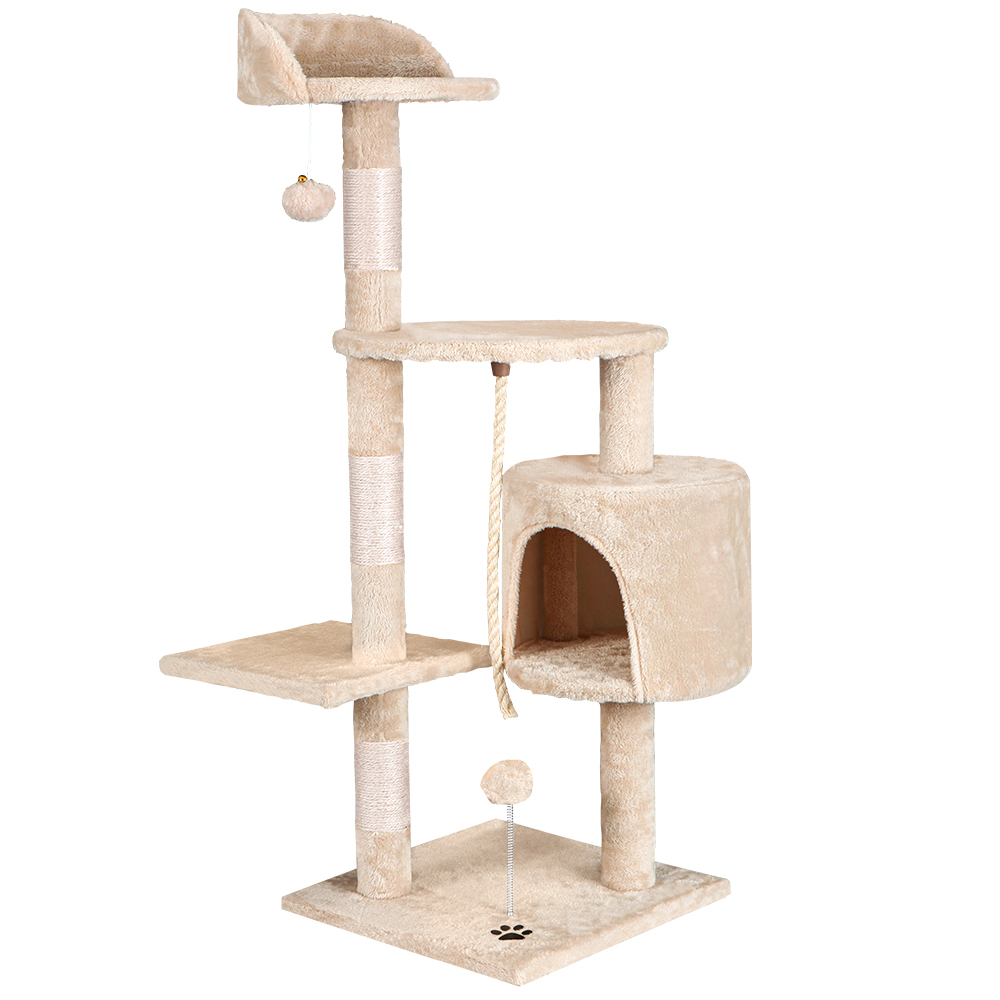 BEASTIE Cat Tree Scratching Post Scratcher Tower Condo House Furniture Bed Stand - Picture 79 of 474