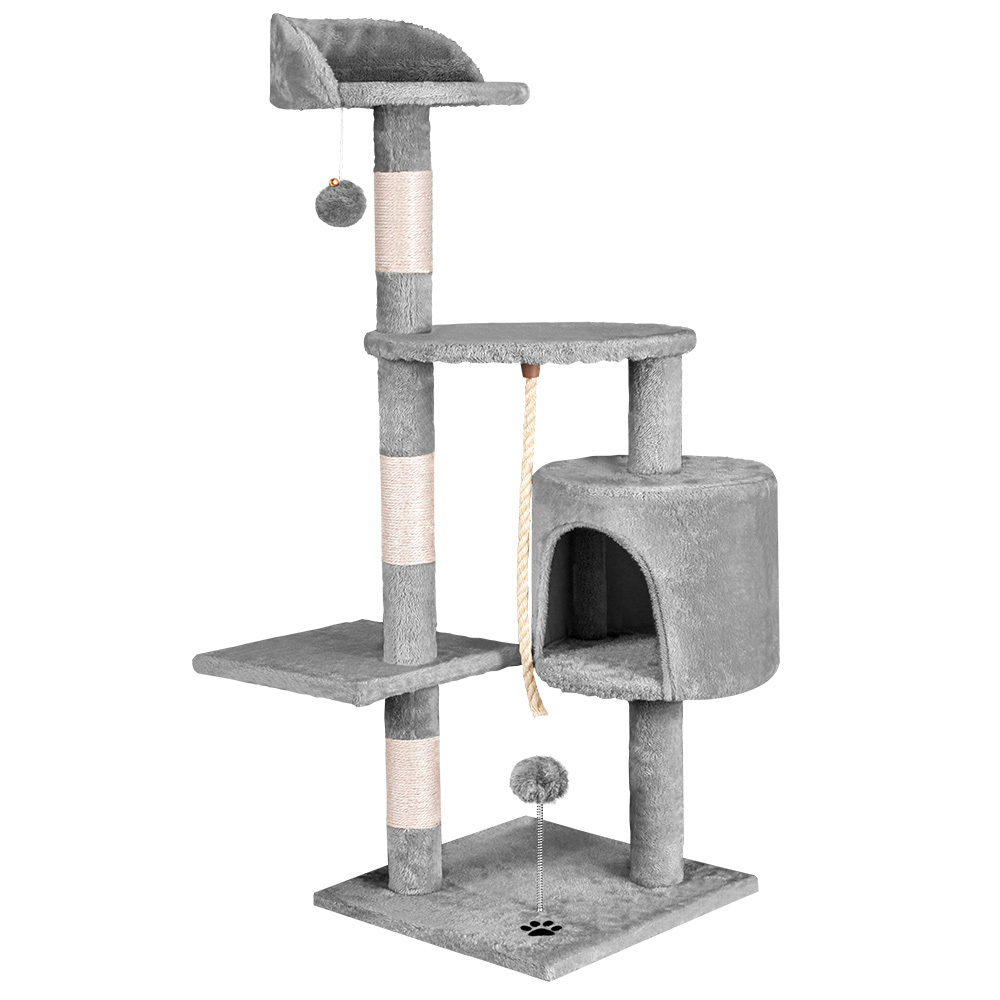 BEASTIE Cat Tree Scratching Post Scratcher Tower Condo House Furniture Bed Stand - Picture 101 of 474