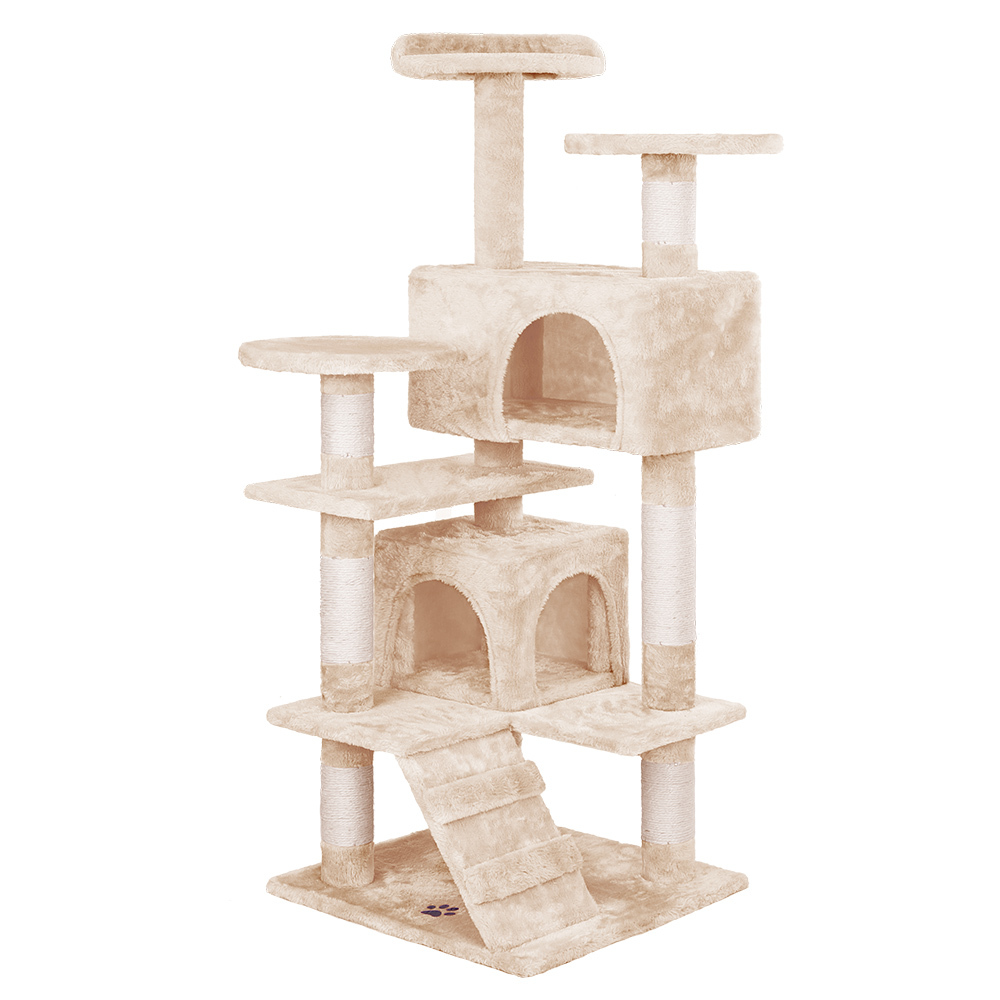 BEASTIE Cat Tree Scratching Post Scratcher Tower Condo House Furniture Bed Stand - Picture 144 of 474