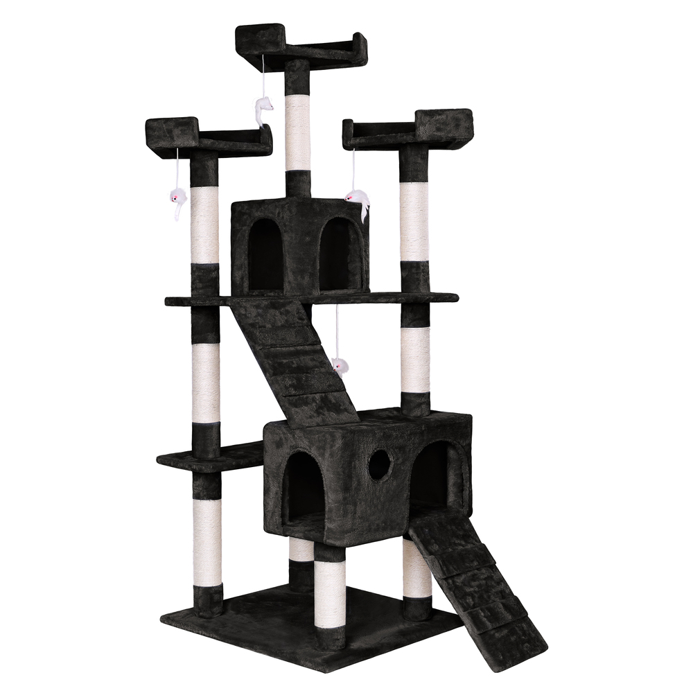 BEASTIE Cat Tree Scratching Post Scratcher Tower Condo House Furniture Bed Stand - Picture 297 of 474