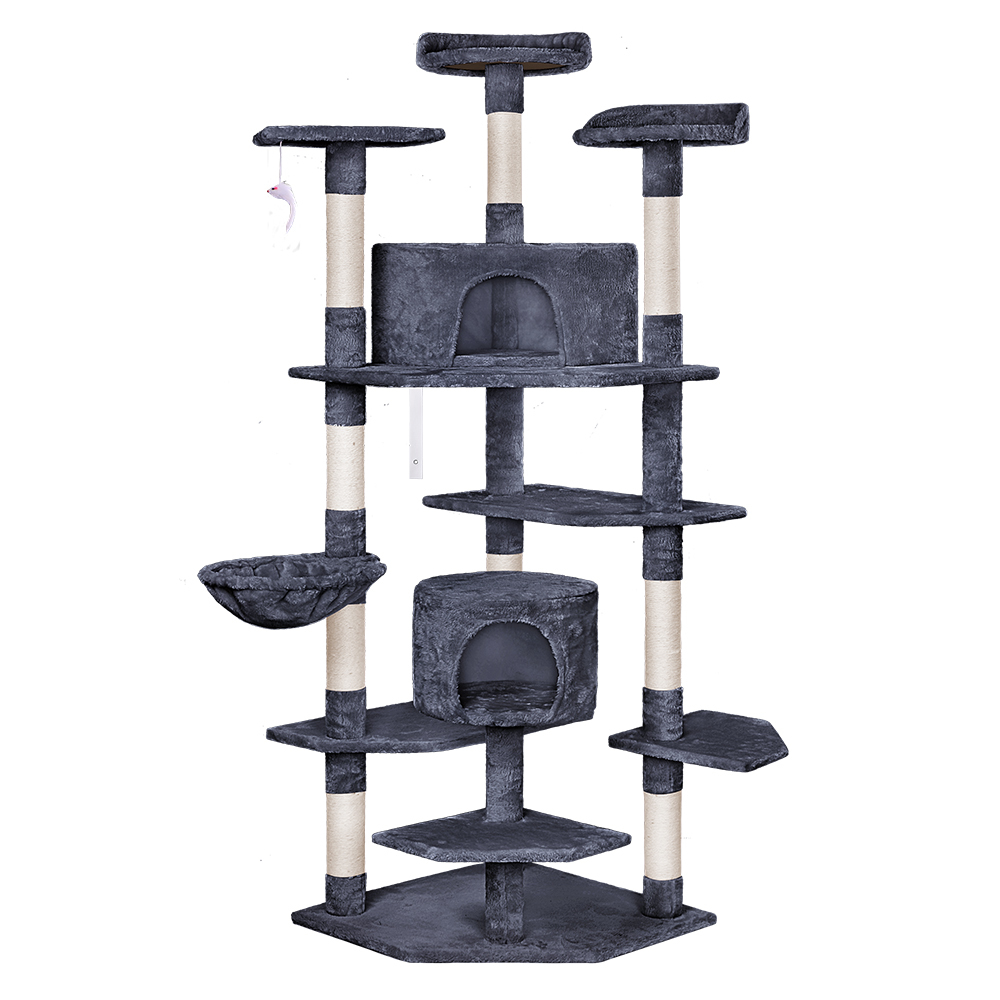 BEASTIE Cat Tree Scratching Post Scratcher Tower Condo House Furniture Bed Stand - Picture 352 of 474