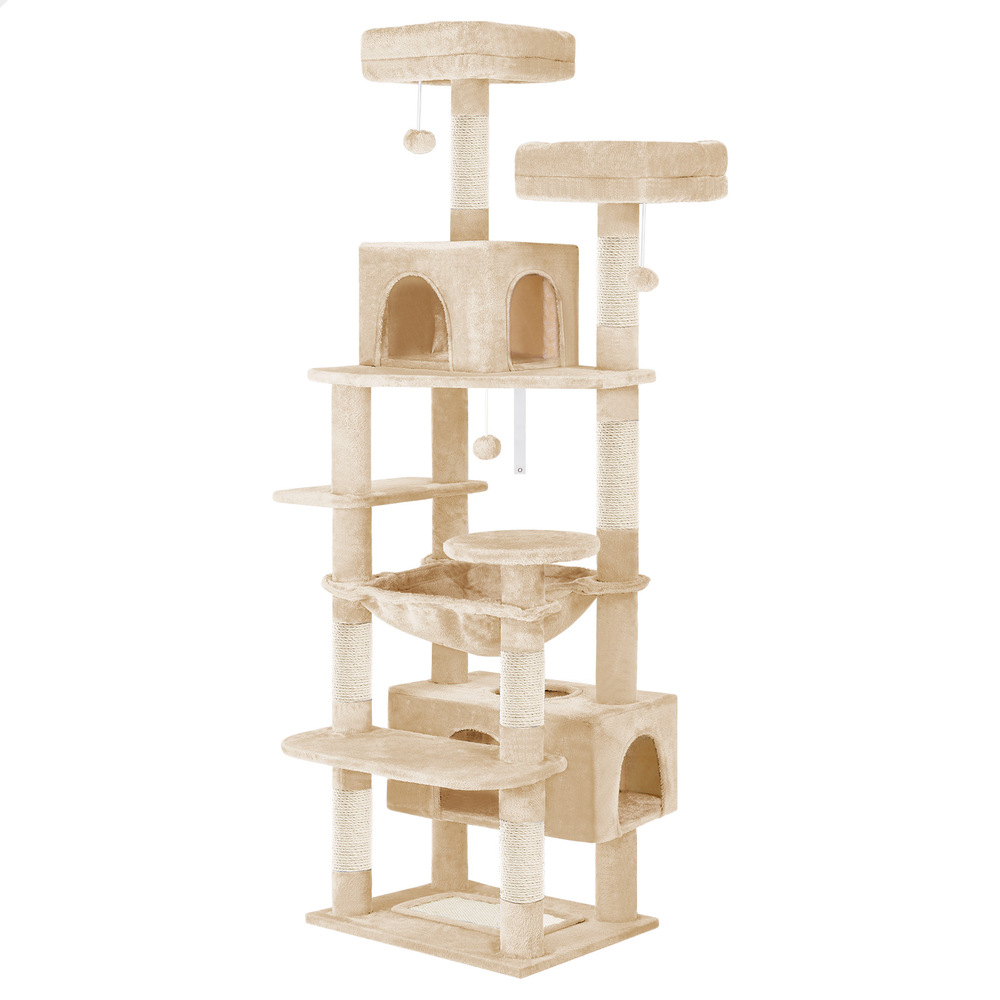 BEASTIE Cat Tree Tower Scratching Post Scratcher Condo House Furniture 184cm - Picture 14 of 38