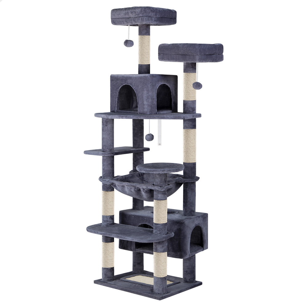 BEASTIE Cat Tree Tower Scratching Post Scratcher Condo House Furniture 184cm - Picture 38 of 38