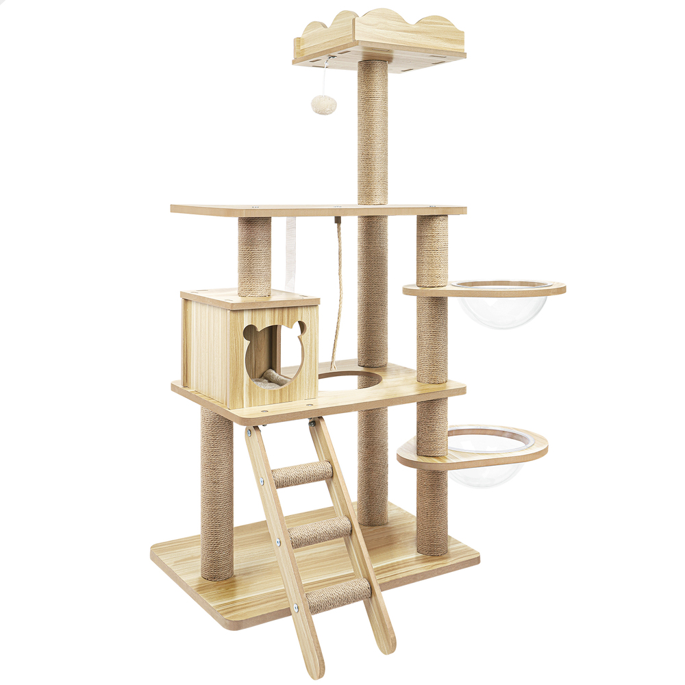 BEASTIE Cat Tree Scratching Post Scratcher Tower Condo House Furniture Bed Stand - Picture 209 of 474