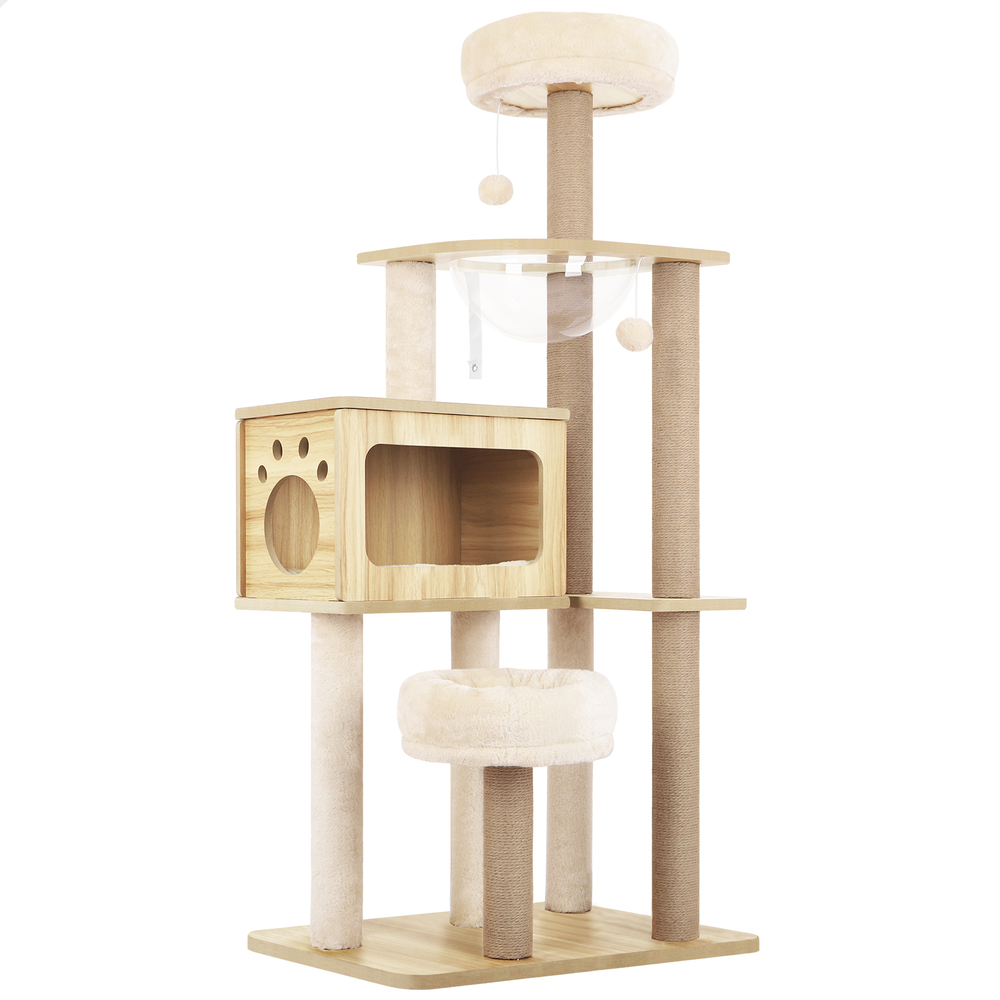 BEASTIE Cat Tree Scratching Post Scratcher Tower Condo House Furniture Bed Stand - Picture 450 of 474
