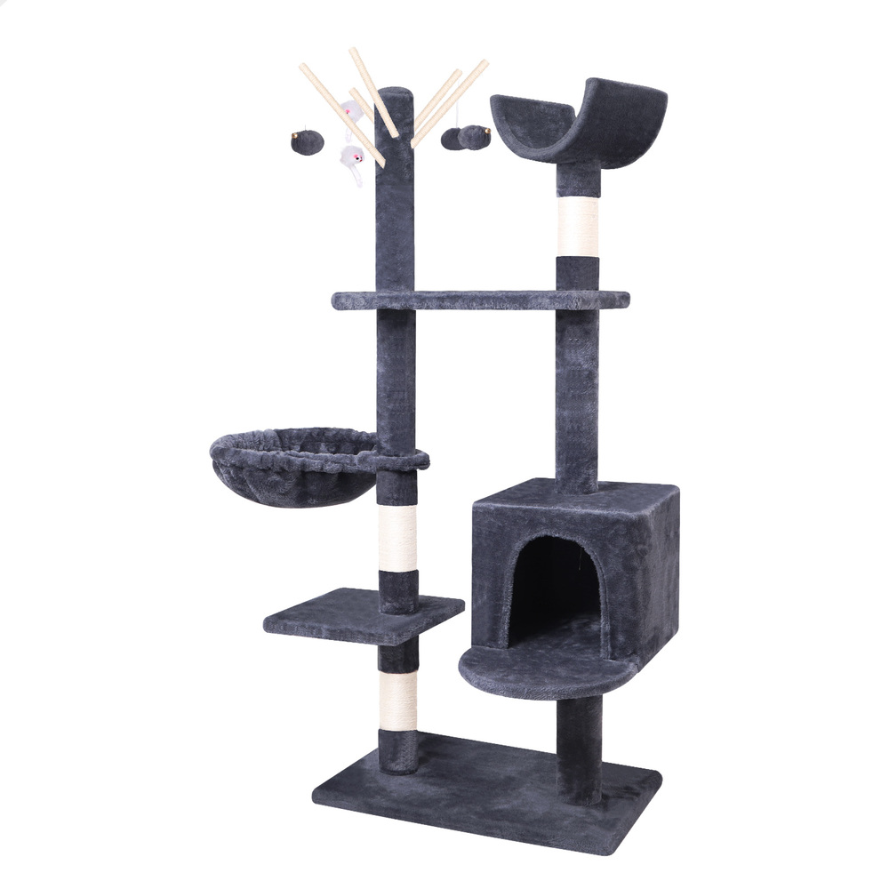 BEASTIE Cat Tree Scratching Post Scratcher Tower Condo House Furniture Bed Stand - Picture 252 of 474