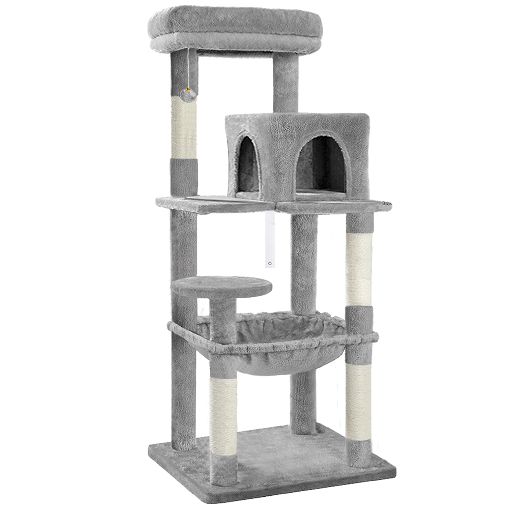 BEASTIE Cat Tree Scratching Post Scratcher Tower Condo House Furniture Wood 143 - Picture 35 of 35