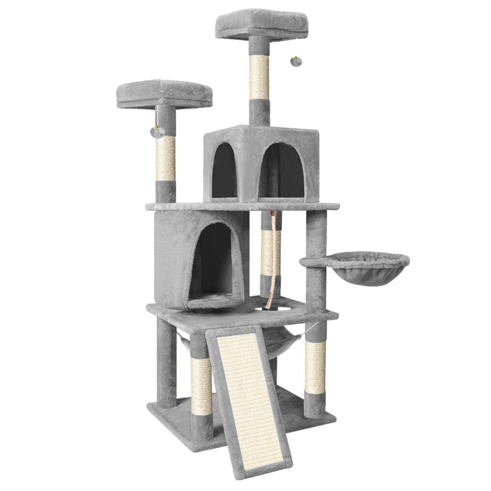 BEASTIE Cat Tree Scratching Post Scratcher Tower Condo House Furniture Bed Stand - Picture 275 of 474