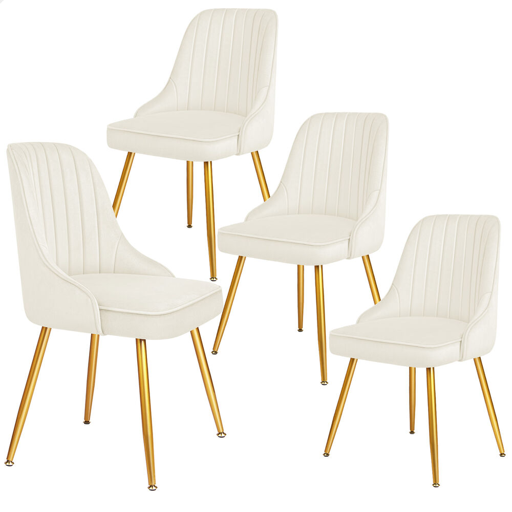 ALFORDSON Dining Chairs Kitchen Accent Lounge Padded Tufted Seat Velvet x2/x4 - Picture 46 of 121