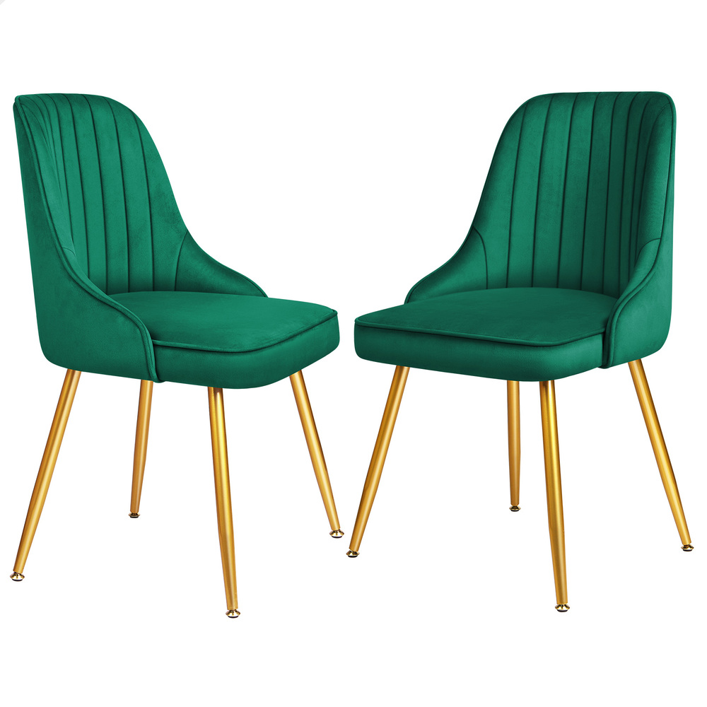ALFORDSON Dining Chairs Kitchen Swivel PU Leather Sherpa Velvet Wooden x1/x2/x4 - Picture 302 of 592