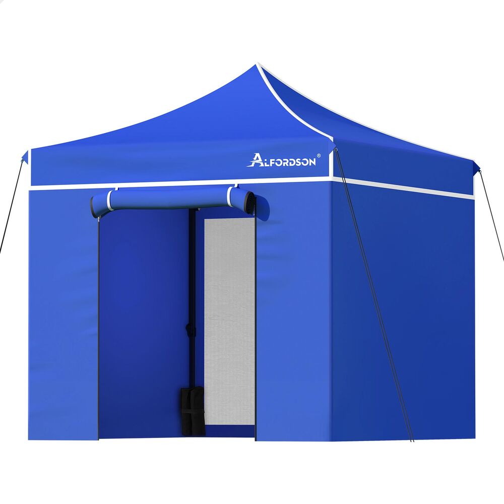 ALFORDSON Gazebo 3x3m Pop Up PE Mesh Marquee Outdoor Folding Tent Wedding Canopy - Picture 100 of 160