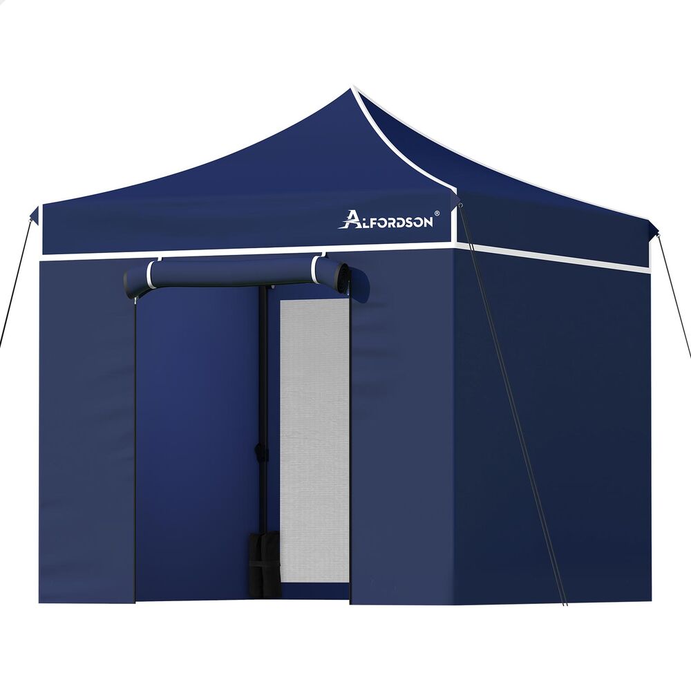 ALFORDSON Gazebo 3x3m Pop Up PE Mesh Marquee Outdoor Folding Tent Wedding Canopy - Picture 112 of 160
