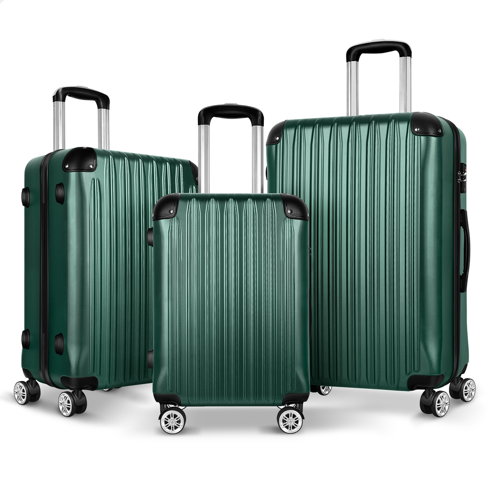 ALFORDSON Luggage 3PCS Set Suitcase Travel Trolley TSA Carry on Hard Case - Picture 110 of 254