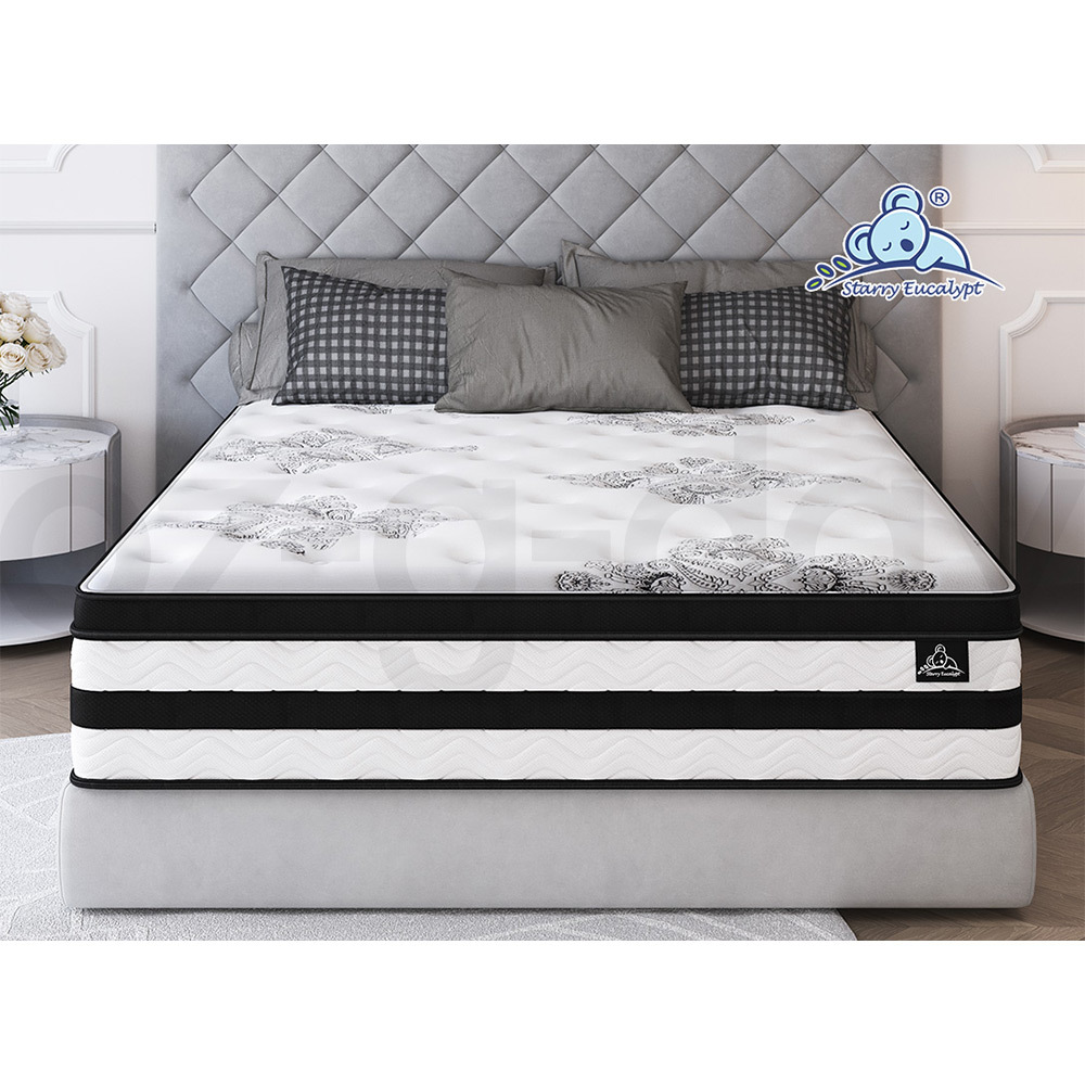 STARRY EUCALYPT Mattress Pocket Spring Latex Cool Gel Foam Queen King Single - Picture 37 of 332