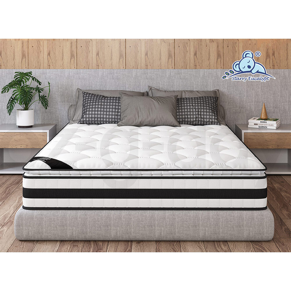 STARRY EUCALYPT Mattress Euro Top Memory Foam Bed Queen Double King Single - Picture 82 of 318