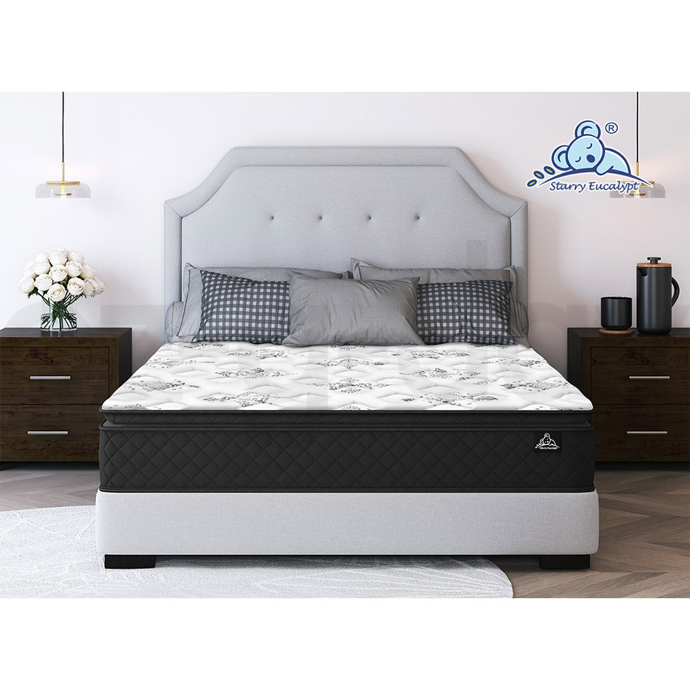 STARRY EUCALYPT Mattress Euro Top Memory Foam Bed Queen Double King Single - Picture 274 of 318
