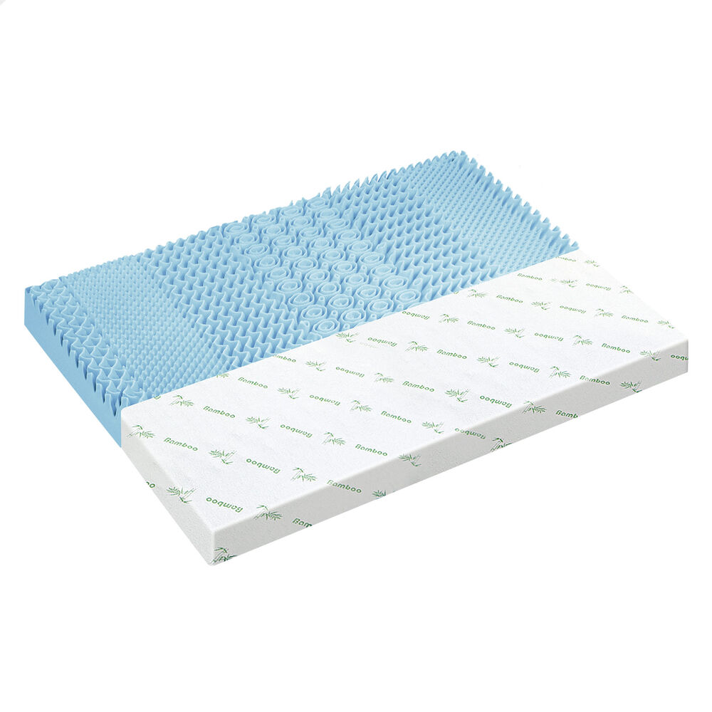 STARRY EUCALYPT Memory Foam Mattress Topper 5/8/10/12cm Bamboo 7-Zone Cool Gel - Picture 120 of 912