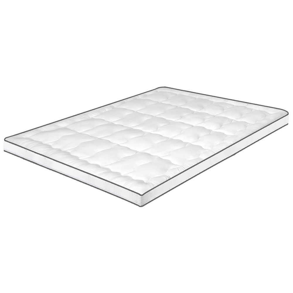 STARRY EUCALYPT Mattress Topper Pillowtop Luxury Bedding Mat Cover All Sizes 7cm - Picture 244 of 244