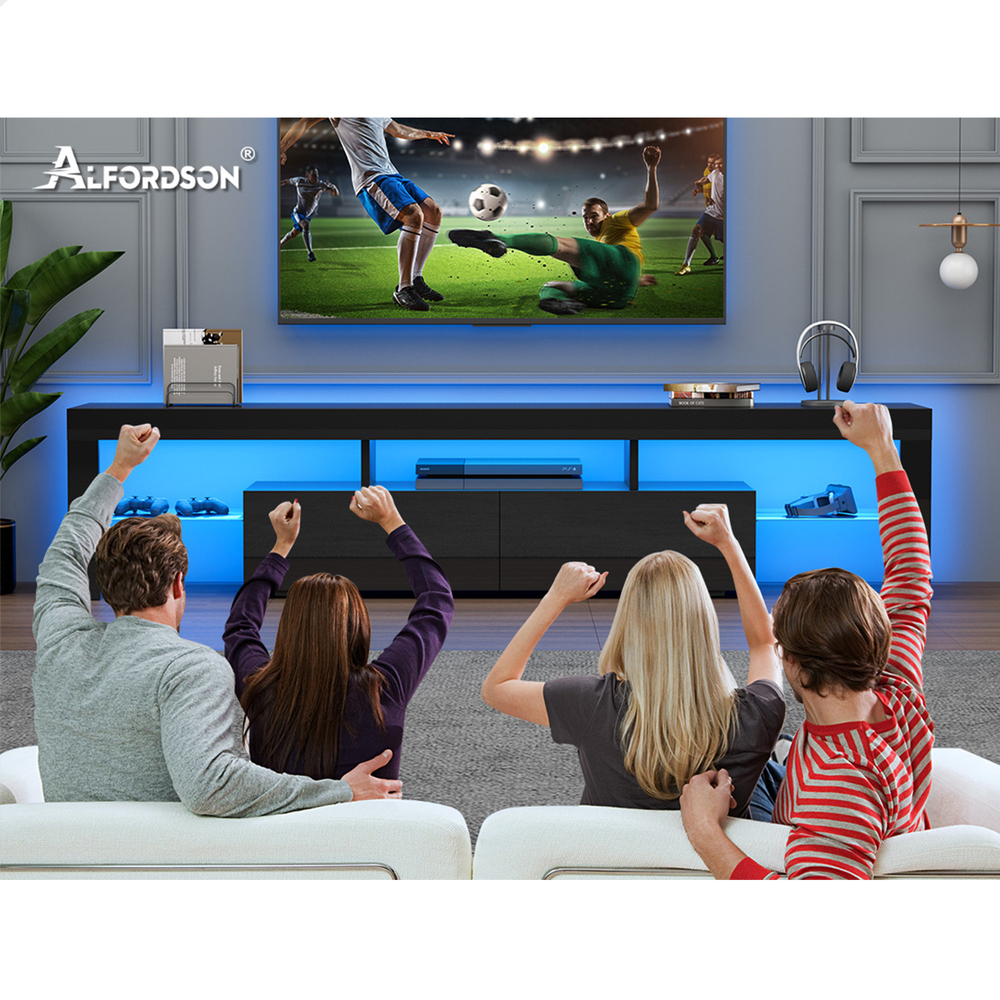 ALFORDSON Entertainment Unit TV Cabinet Stand Storage Drawer RGB LED Gloss - Picture 60 of 228