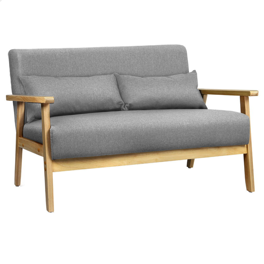 ALFORDSON Armchair Lounge Chair 1/2 Seater Sofa Accent Chair Fabric Loveseat - Picture 24 of 84