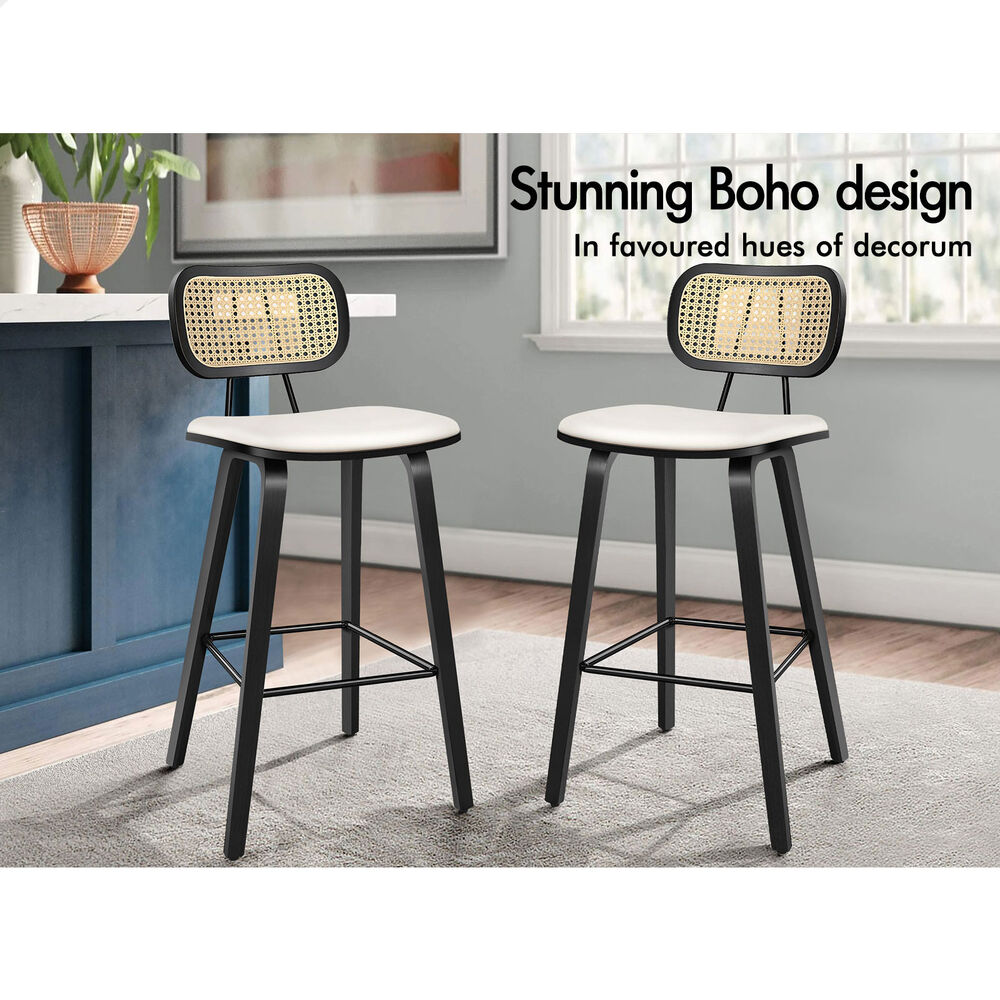 ALFORDSON Kitchen Bar Stools Wooden Swivel Leather Metal Dining Chair x2/x4 - Picture 525 of 1,020