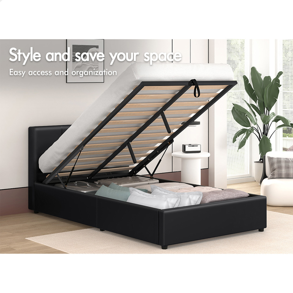 ALFORDSON Bed Frame Queen Double King Single Gas Lift Storage Mattress Base - Picture 165 of 306