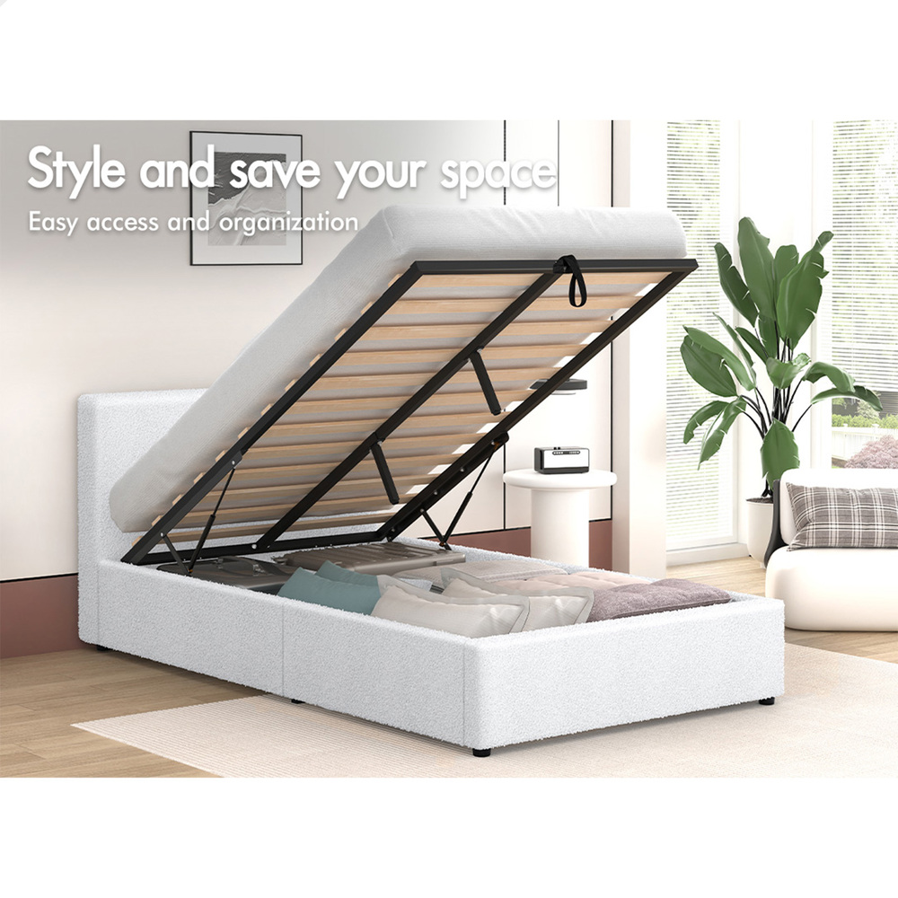 ALFORDSON Bed Frame Queen Double King Single Gas Lift Storage Mattress Base - Picture 129 of 306