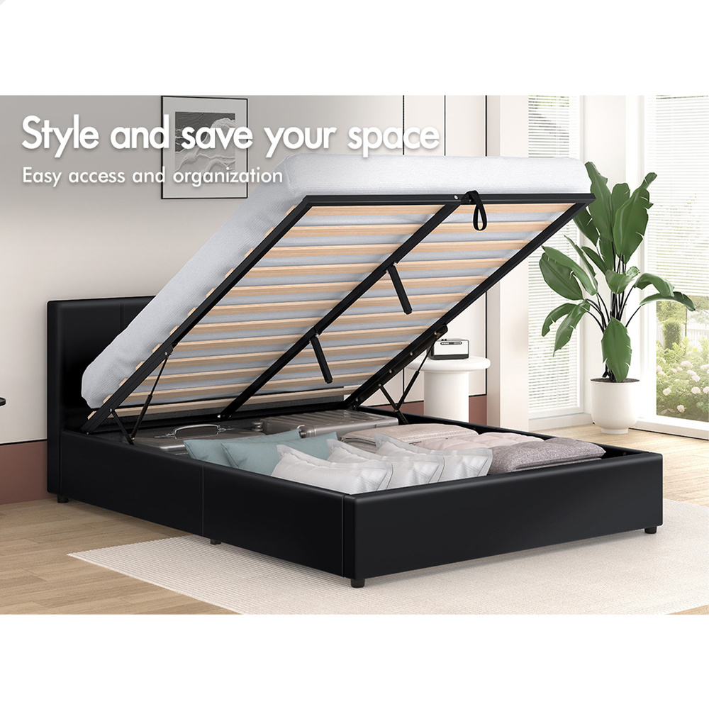 ALFORDSON Bed Frame Queen Double King Single Gas Lift Storage Mattress Base - Picture 225 of 306