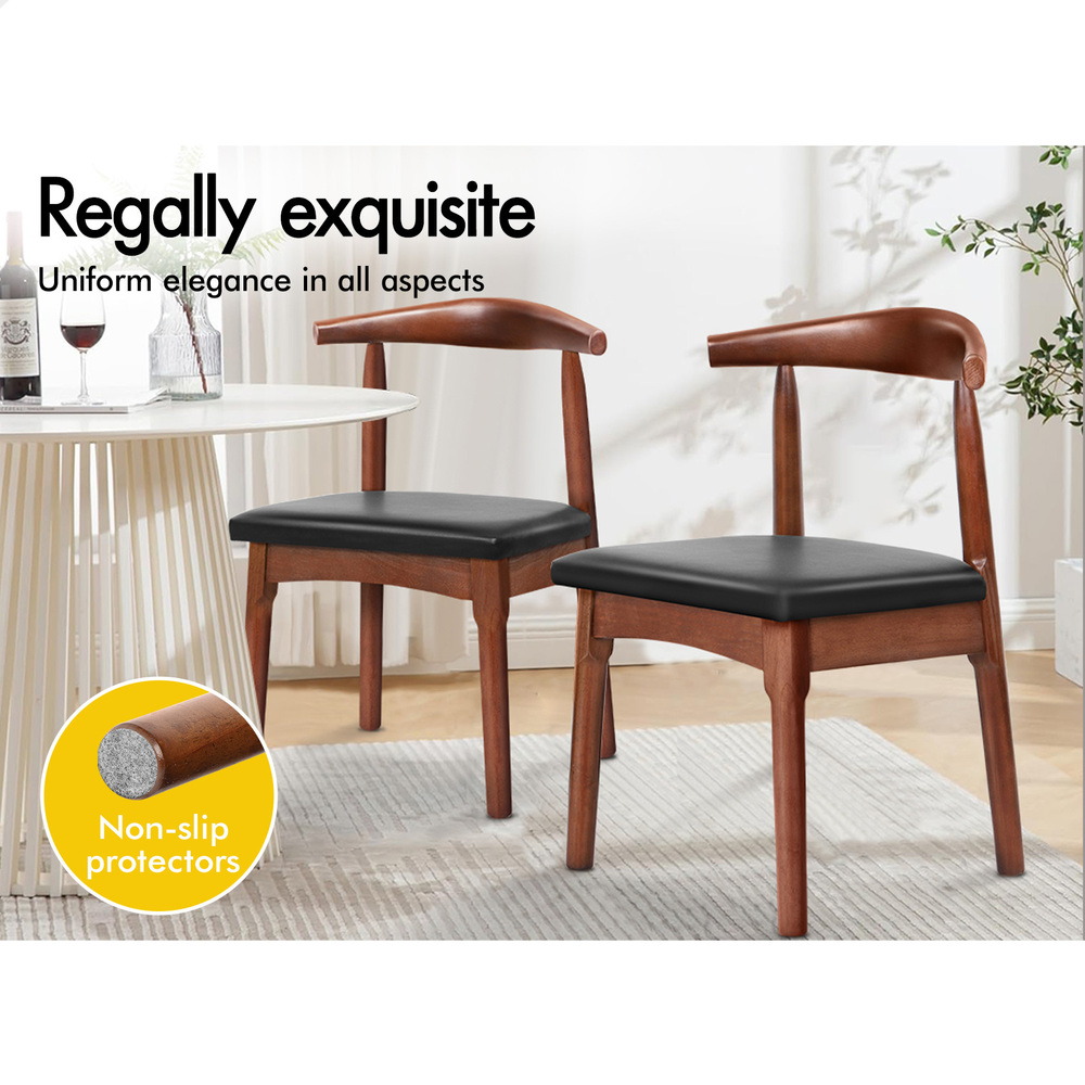 ALFORDSON Dining Chairs Kitchen Swivel PU Leather Sherpa Velvet Wooden x1/x2/x4 - Picture 245 of 592