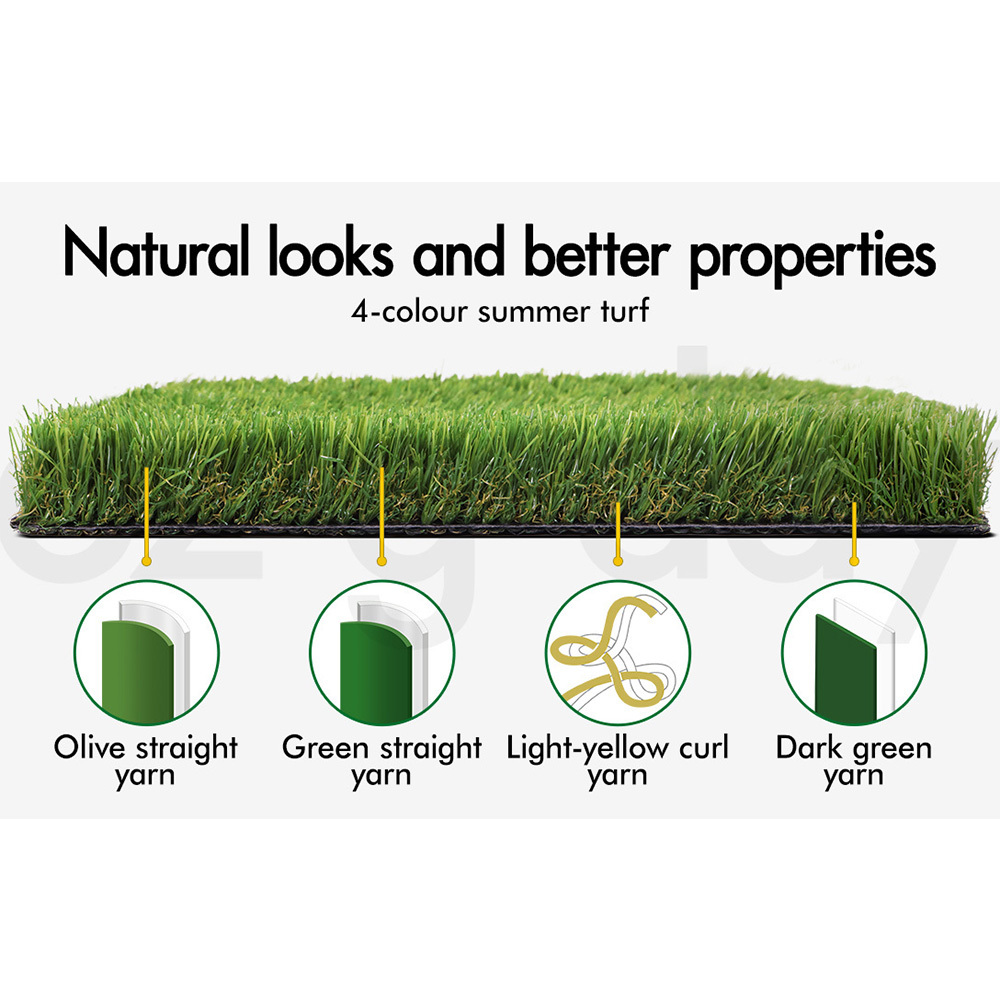 OTANIC Artificial Grass 10-20SQM 12/18/35/45mm Synthetic Turf Fake Lawn Plant - Picture 39 of 204