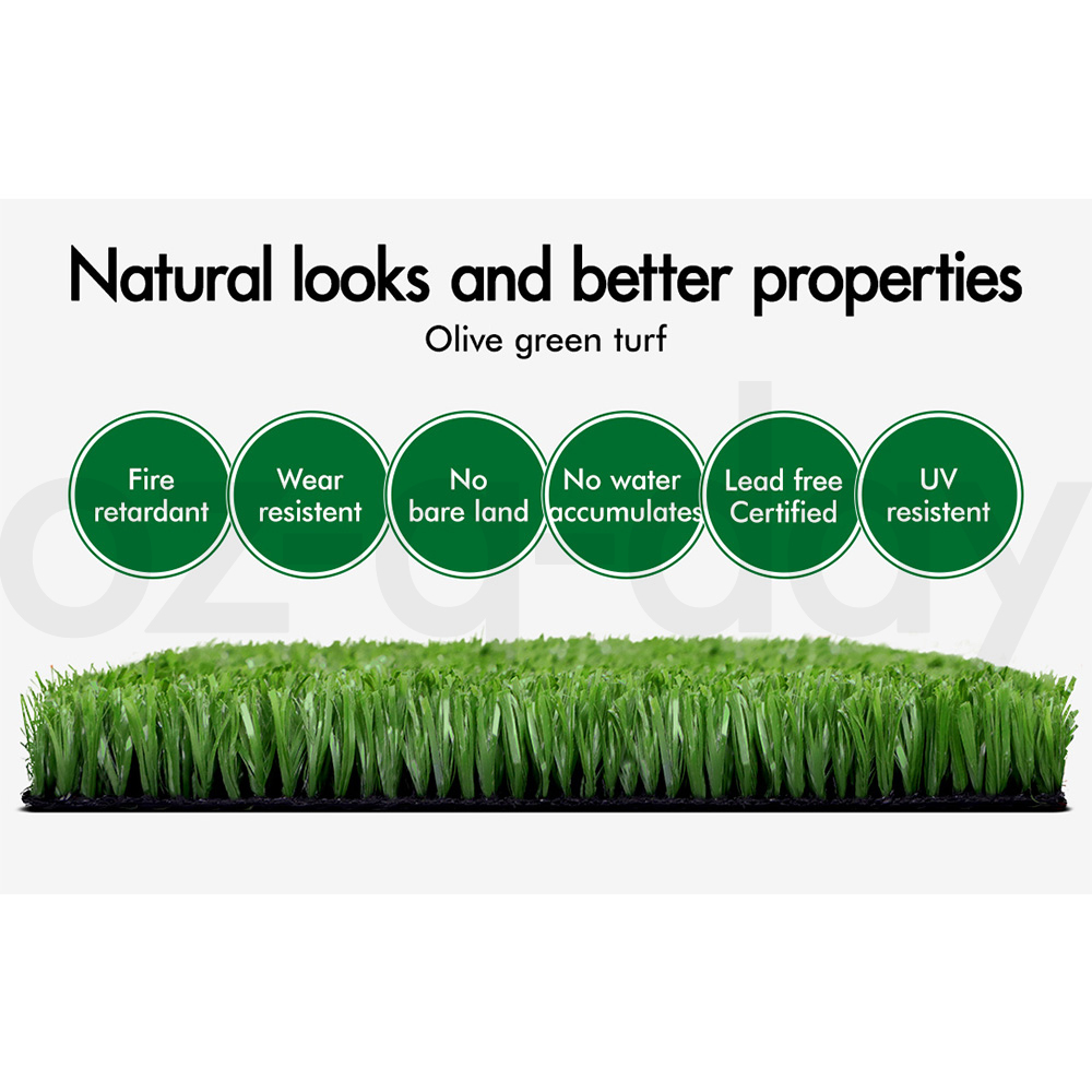 OTANIC Artificial Grass 10-20SQM 12/18/35/45mm Synthetic Turf Fake Lawn Plant - Picture 123 of 204