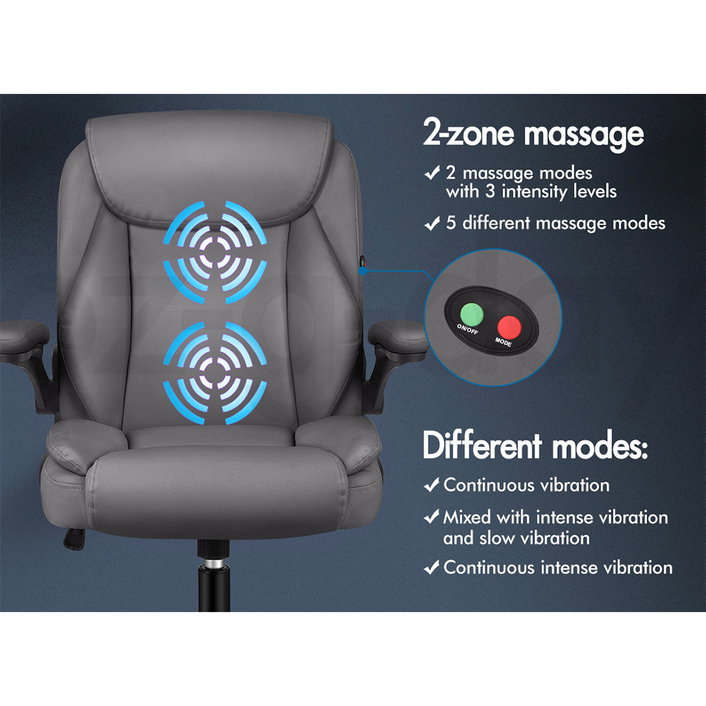 ALFORDSON Office Chair Mesh Executive Gaming Seat Leather Fabric Racing Tilt - Picture 699 of 1,188