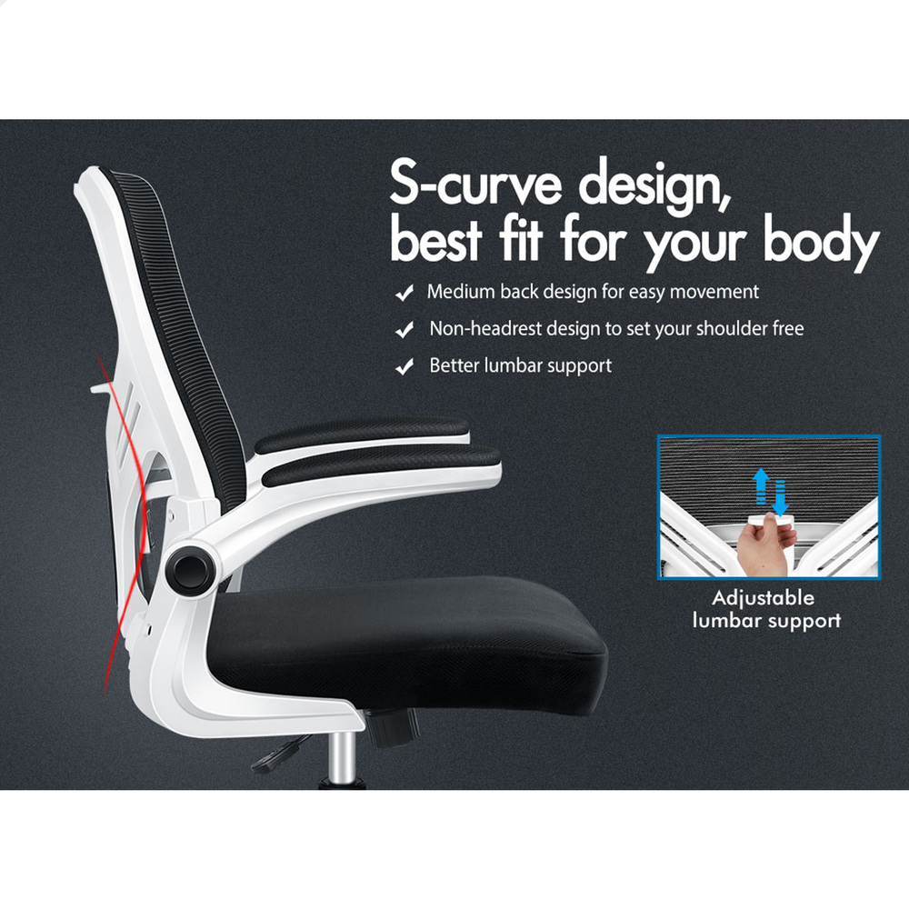 ALFORDSON Mesh Office Chair Executive Computer Fabric Seat Study Work Gaming - Picture 200 of 252