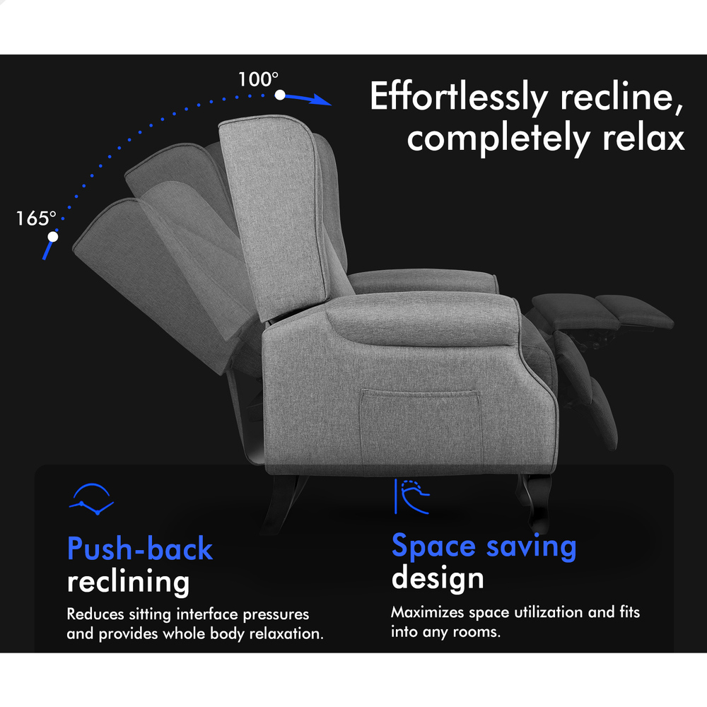 ALFORDSON Recliner Chair Armchair Power Lift Heated Massage Lounge Sofa Couch - Picture 65 of 72