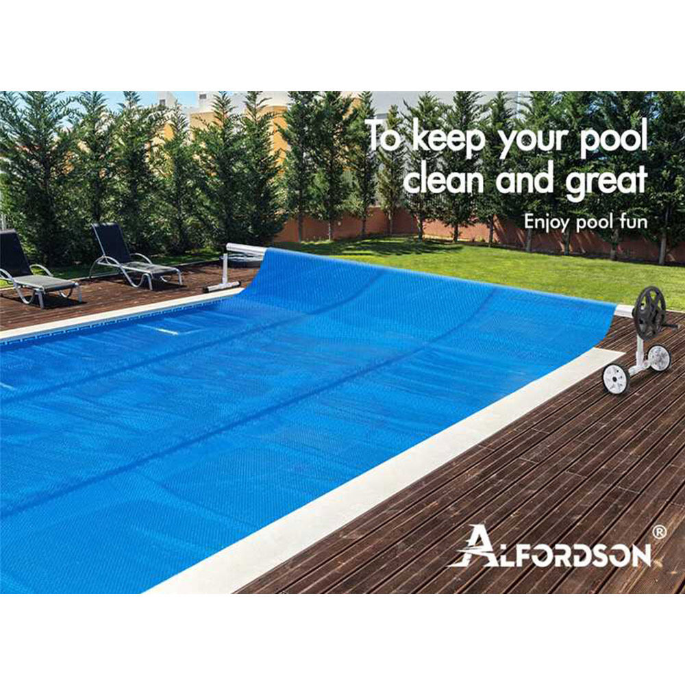 ALFORDSON Pool Cover 500 Micron Solar Blanket Roller Isothermal Swimming Set - Picture 134 of 311