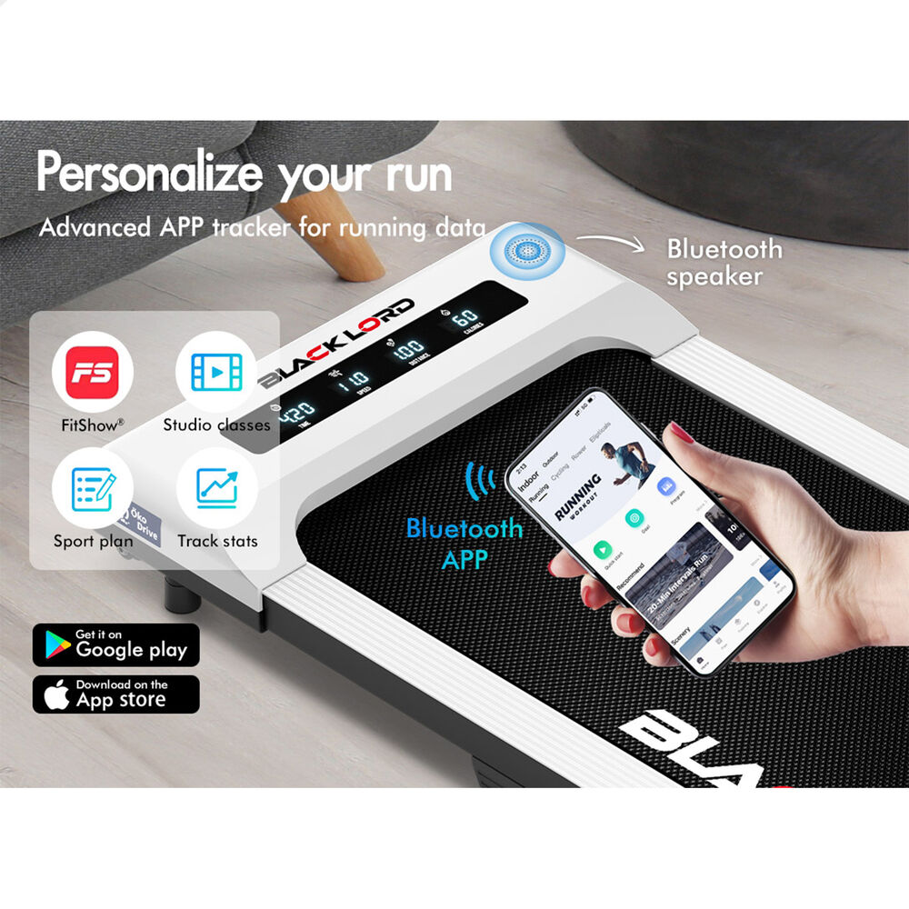 BLACK LORD Treadmill Electric Walking Pad Home Office Gym Fitness Remote Control - Picture 111 of 564