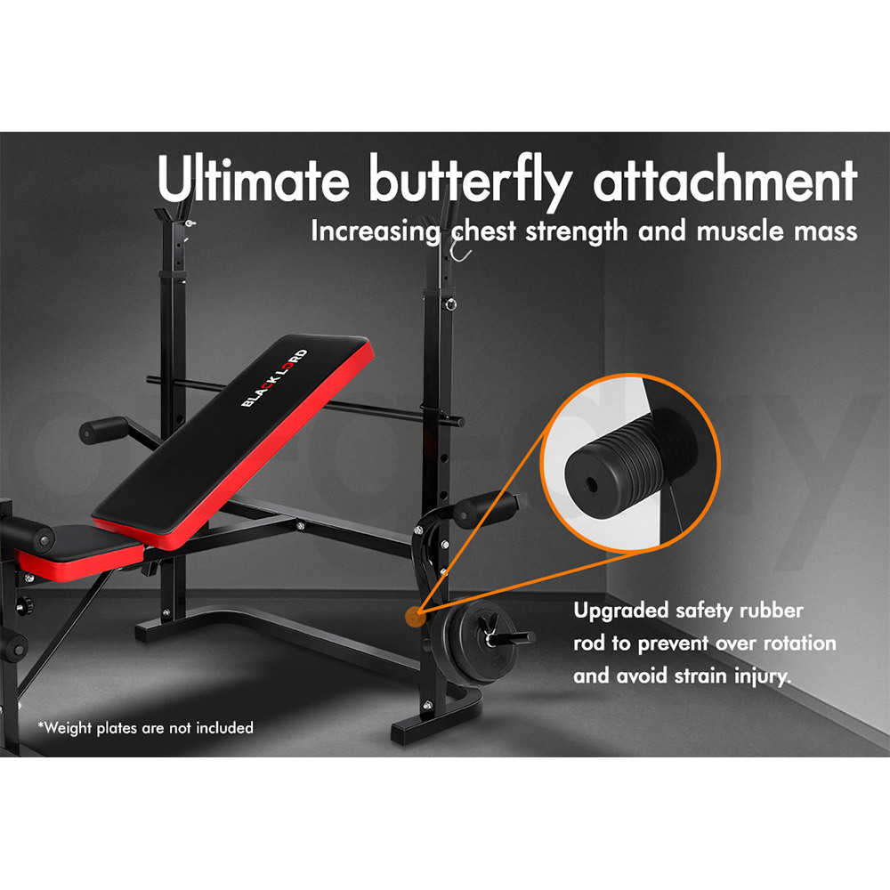 BLACK LORD Weight Bench With Adjustable Dumbbell Set Weight Lifting Home Gym - Picture 336 of 555