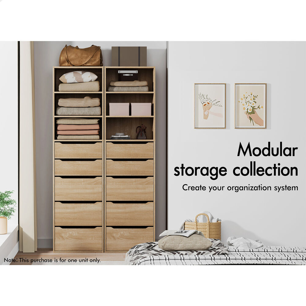 ALFORDSON Wardrobe Clothes Storage Organizer Closet Cabinet Drawers Shelves - Picture 151 of 203