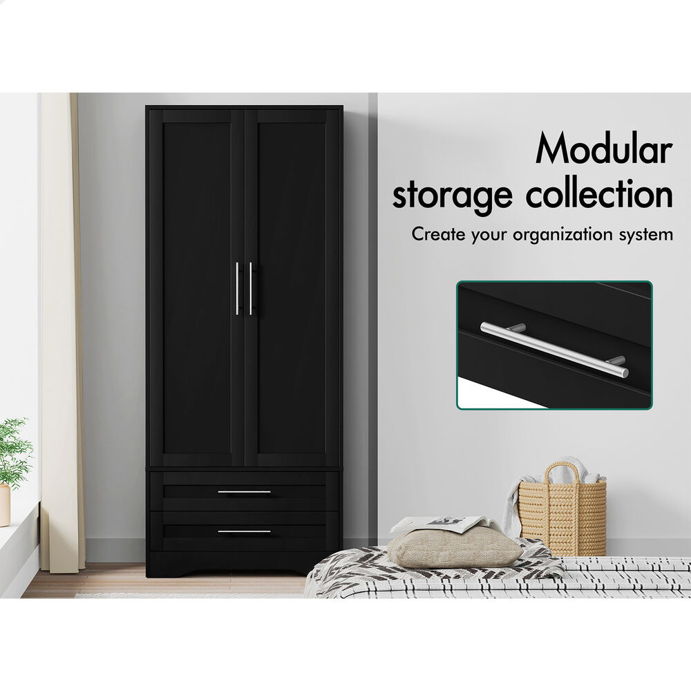 ALFORDSON Wardrobe Clothes Storage Organizer Closet Cabinet Drawers Shelves - Picture 173 of 203