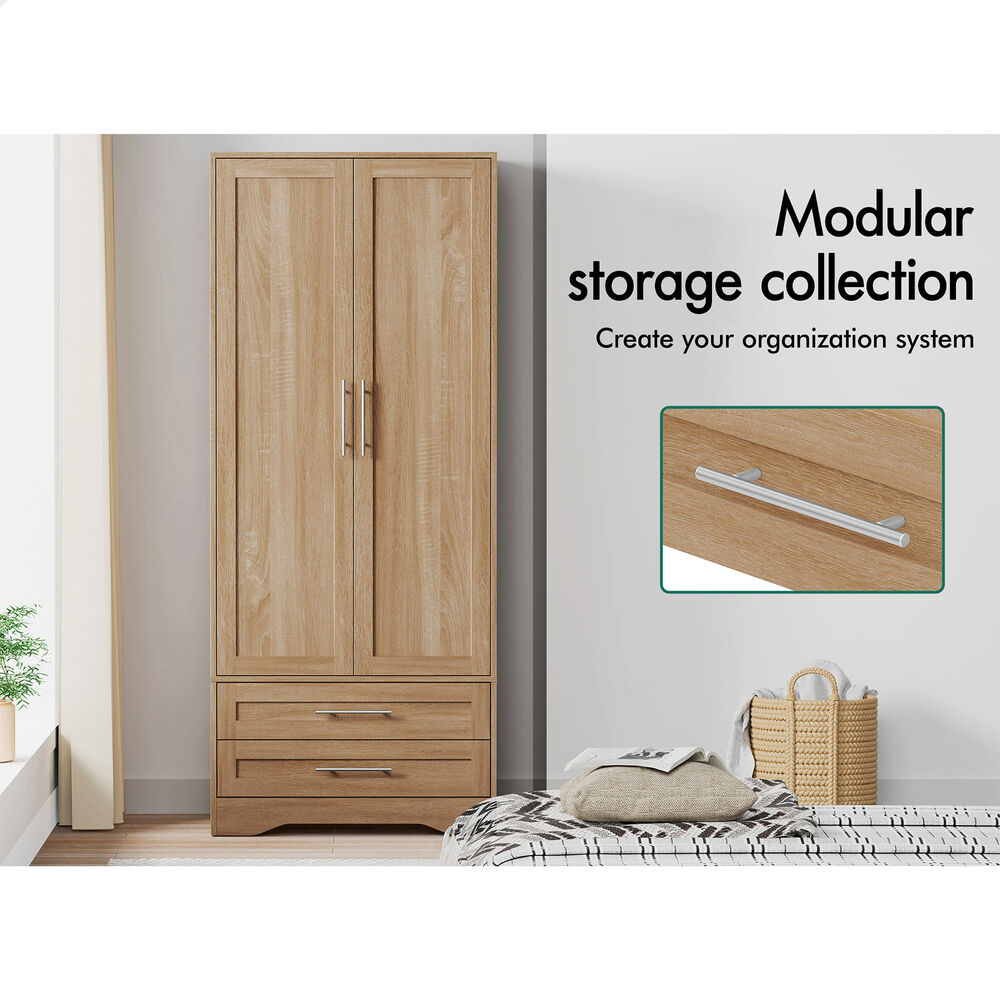 ALFORDSON Wardrobe Clothes Storage Organizer Closet Cabinet Drawers Shelves - Picture 184 of 203