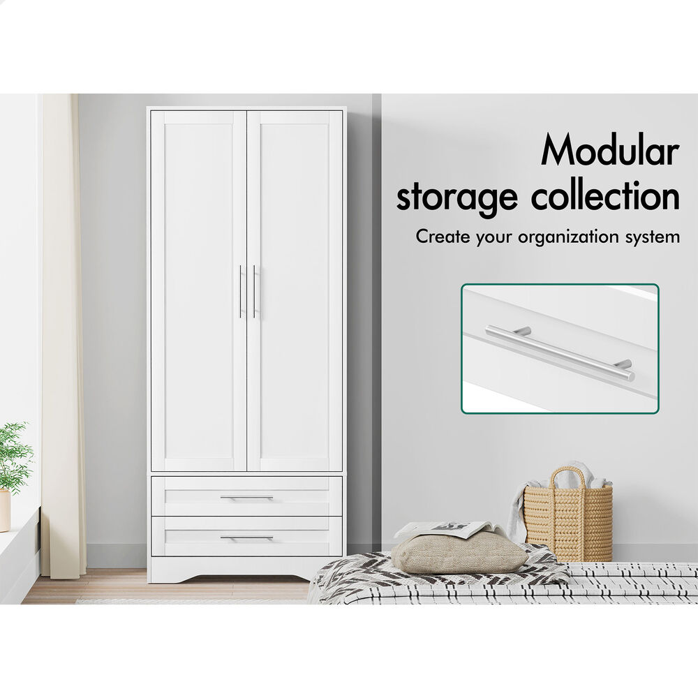 ALFORDSON Wardrobe Clothes Storage Organizer Closet Cabinet Drawers Shelves - Picture 195 of 203