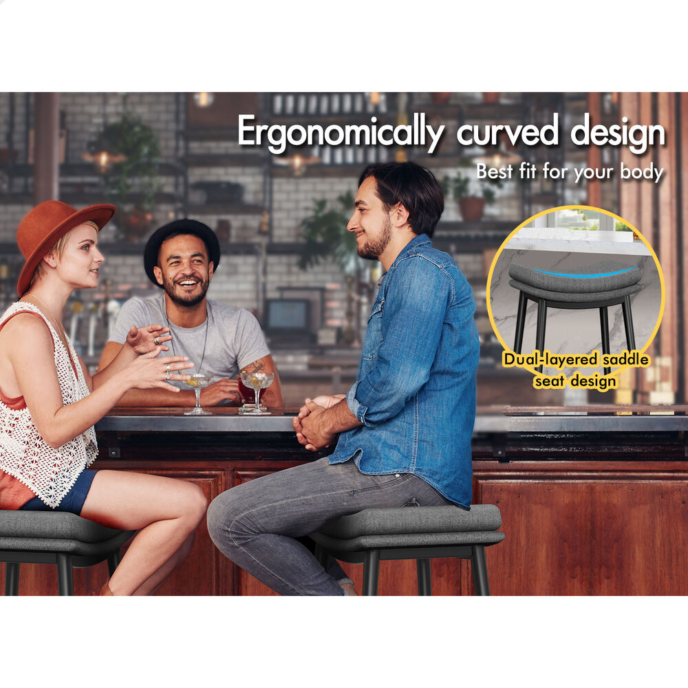 ALFORDSON Bar Stools Kitchen Swivel Gas Lift Wooden Dining Chairs x1/x2/x4 - Picture 1,204 of 1,284