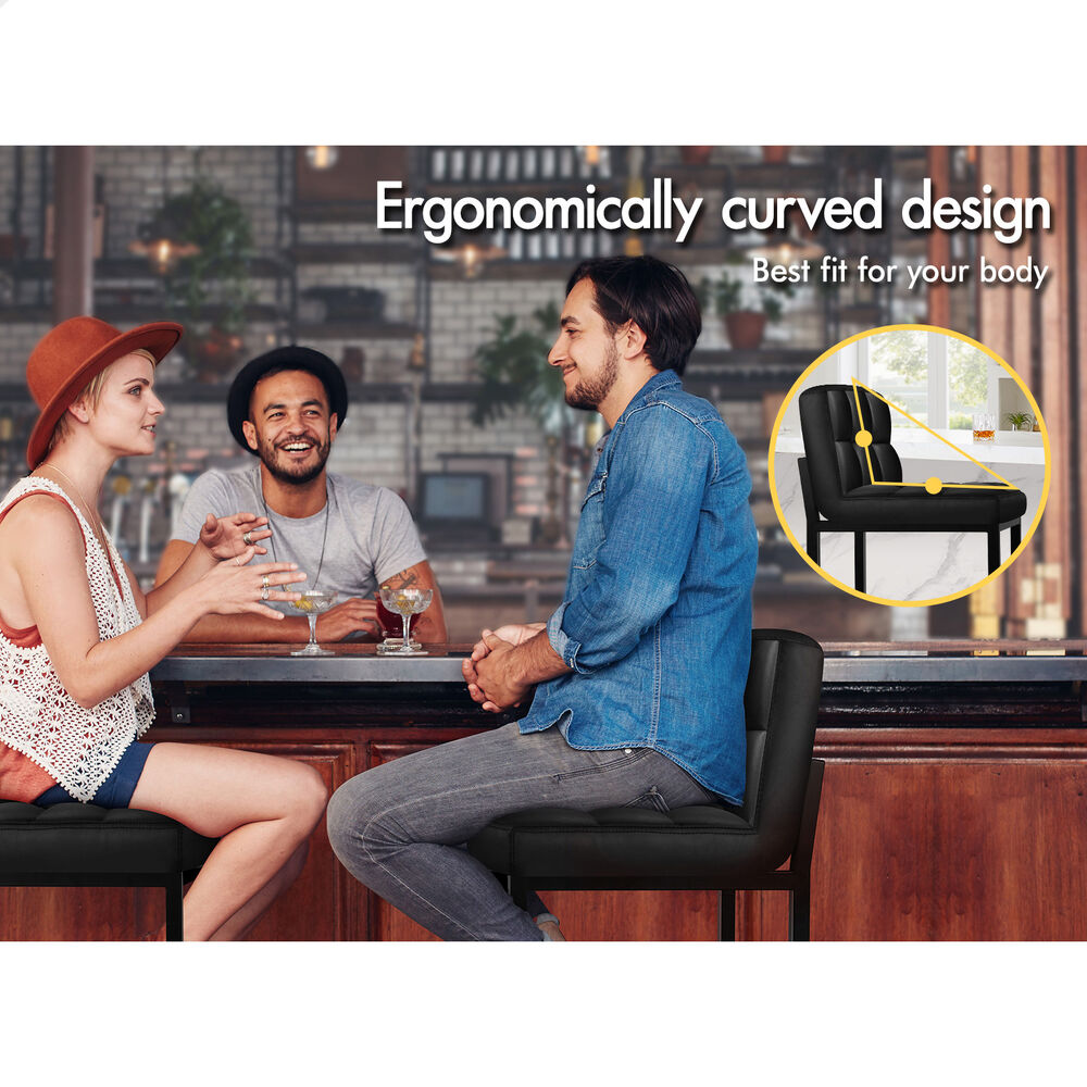 ALFORDSON Bar Stools Kitchen Swivel Gas Lift Wooden Dining Chairs x1/x2/x4 - Picture 1,264 of 1,284