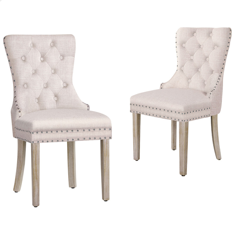 ALFORDSON 2x/4x Dining Chair Kitchen Padded Diamond Tufted Velvet Leather Fabric - Picture 30 of 114