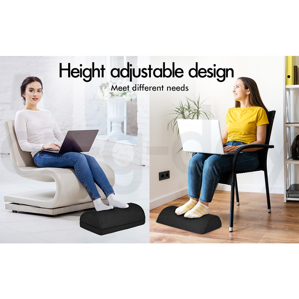 STARRY EUCALYPT Foot Rest Stool Adjustable Foot Pad Foam Pillow Under Desk - Picture 16 of 42